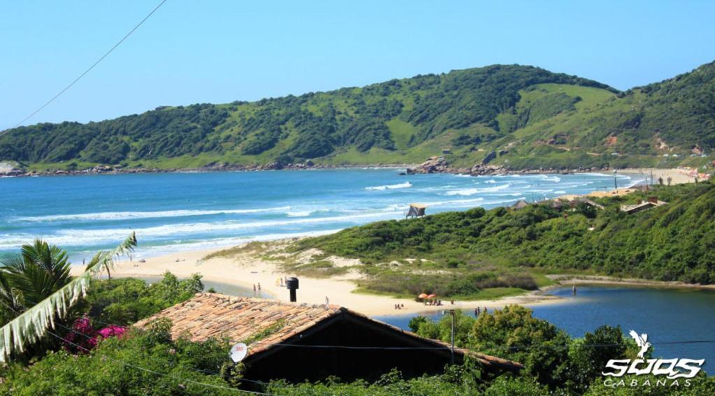 Suites Praia Do Rosa インビトゥバ エクステリア 写真